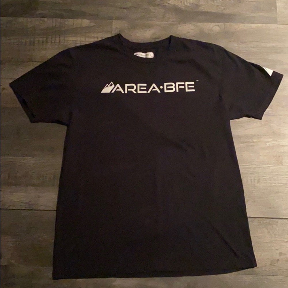 AREA BFE men’s black and white tee. NEW ALL SIZES - Picture 1 of 9